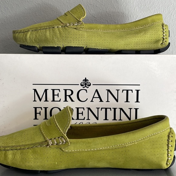 Mercanti Fiorentini Lime Penny Performance Driving Moccasin - Picture 6 of 7